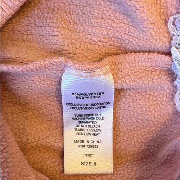 btween Pink and Cream Knit Sweater and pants - Picture 10 of 13